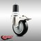 Service Caster 4 Inch 316SS Black Poly Swivel 1-7/8 Inch Expanding Stem Caster Lock Brake SCC SCC-SS316TTLEX20S414-PPUB-BLK-178 - alternate 3